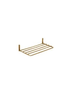 Fog Linen Work Kitchen Accessories Brass Wire Shelf