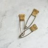 Fog Linen Work Brass Pin With Numbers Accessories