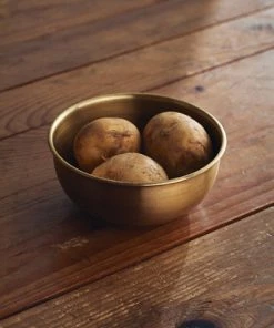 Fog Linen Work Brass Bowl L Trays & Cutlery