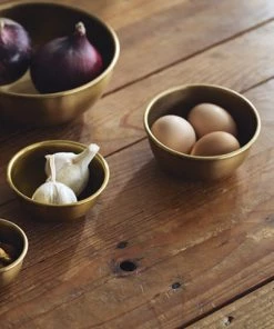 Fog Linen Work Brass Bowl M