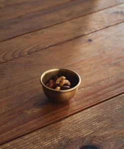 Fog Linen Work Brass Bowl SS Trays & Cutlery