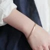 Fog Linen Work Accessories Brass Bracelet Drop