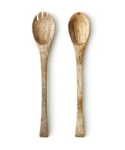 Fog Linen Work Trays & Cutlery Mango Salad Servers