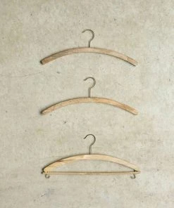 Fog Linen Work Storage Wood Shirt Hanger