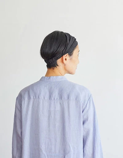 FOG LINEN WORK EUROPE 【Restocked】Hair Band Black New Arrivals 5 FOG LINEN WORK EUROPE 【Restocked】Hair Band Black New Arrivals