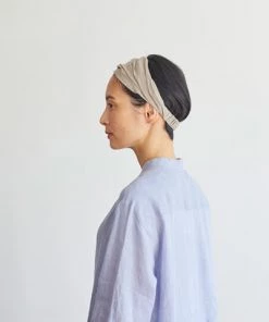 FOG LINEN WORK EUROPE Hair Band Natural Accessories