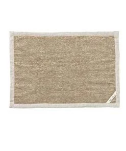 Fog Linen Work Linen Pile Bath Mat Bed & Bath