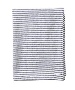 Fog Linen Work Chambray Linen Blanket