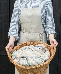 Fog Linen Work Kitchen & Table Full Apron Natural