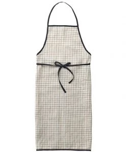 Fog Linen Work Kitchen & Table Piping Apron Jenn