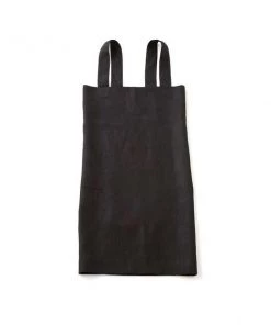Fog Linen Work Linen Square Cross Apron Charcoal Kitchen & Table