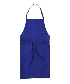 Fog Linen Work Linen Daily Apron Iris Linen Aprons