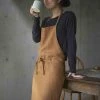 Fog Linen Work Linen Daily Apron Ocre Kitchen & Table