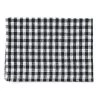 Fog Linen Work Linen Kitchen Cloth Navy White Checks