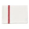 Fog Linen Work Kitchen & Table Thick Linen Kitchen Cloth White Red Stripe