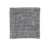 Fog Linen Work Linen Coaster Toothhound Checks Linen Placemats & Coasters