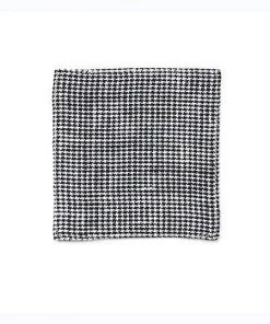Fog Linen Work Linen Coaster Toothhound Checks Linen Placemats & Coasters