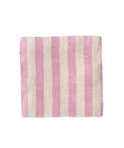 Fog Linen Work Linen Placemats & Coasters Linen Coaster Michele