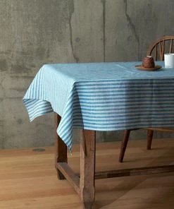 Fog Linen Work Linen Tablecloth Francis Linen Tablecloths & Nakins