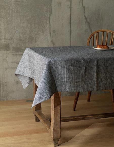 Fog Linen Work Linen Tablecloths & Nakins Linen Tablecloth Glen 3 Fog Linen Work Linen Tablecloths & Nakins Linen Tablecloth Glen