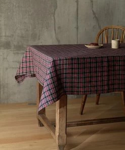 Fog Linen Work Linen Tablecloth Noah Linen Tablecloths & Nakins