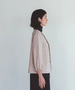 FOG LINEN WORK EUROPE Women's Clothing Ichika Top IVOIRE