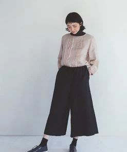 FOG LINEN WORK EUROPE Women's Clothing Ichika Top IVOIRE