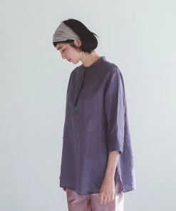 FOG LINEN WORK EUROPE Yui Top WISTERIA Women's Clothing