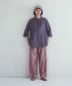 FOG LINEN WORK EUROPE Yui Top WISTERIA Women's Clothing