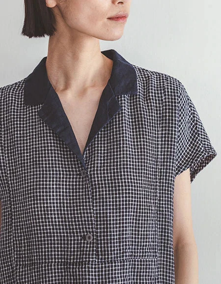 FOG LINEN WORK EUROPE 【new】EVIE Dress Steph 4 FOG LINEN WORK EUROPE 【new】EVIE Dress Steph