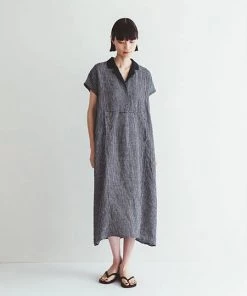 FOG LINEN WORK EUROPE 【new】EVIE Dress Steph