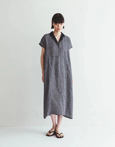 FOG LINEN WORK EUROPE 【new】EVIE Dress Steph 3 FOG LINEN WORK EUROPE 【new】EVIE Dress Steph