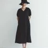 FOG LINEN WORK EUROPE New Arrivals ELIZA Dress NUIT