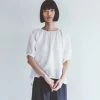 FOG LINEN WORK EUROPE 【Restocked】Elsie Top WHITE 2 FOG LINEN WORK EUROPE 【Restocked】Elsie Top WHITE