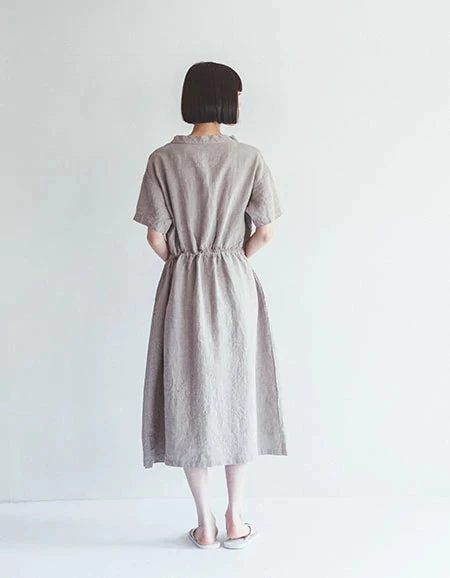 FOG LINEN WORK EUROPE 【new】DAISY Dress Natural 4 FOG LINEN WORK EUROPE 【new】DAISY Dress Natural