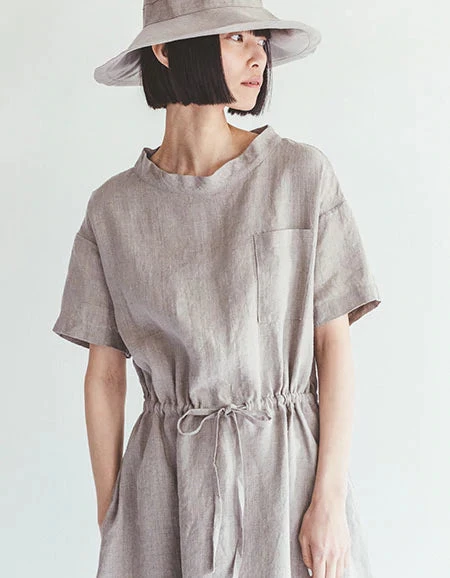 FOG LINEN WORK EUROPE 【new】DAISY Dress Natural 3 FOG LINEN WORK EUROPE 【new】DAISY Dress Natural