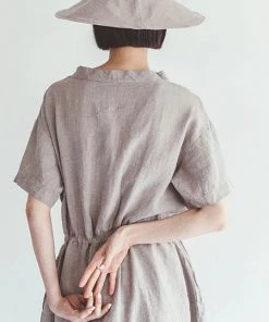 FOG LINEN WORK EUROPE 【new】DAISY Dress Natural 13 FOG LINEN WORK EUROPE 【new】DAISY Dress Natural