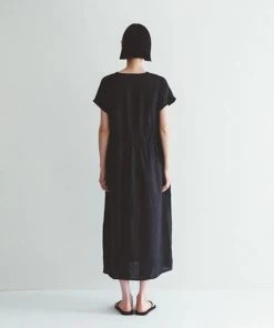 FOG LINEN WORK EUROPE Audrey Dress Black