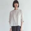 FOG LINEN WORK EUROPE 【new】Phoebe Top Ecru Beige