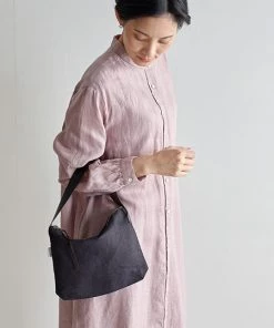 Fog Linen Work Accessories 【Restocked】Abby Bag Graphite 7 Fog Linen Work Accessories 【Restocked】Abby Bag Graphite