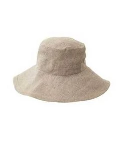 Fog Linen Work Loge Linen Hat Natural Accessories