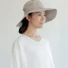 Fog Linen Work Loge Linen Hat Natural Accessories
