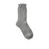 Fog Linen Work Thick Linen Socks Grey