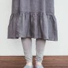 Fog Linen Work Linen Leggings Grey