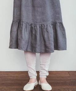 Fog Linen Work Linen Leggings Silver Accessories