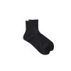 Fog Linen Work Linen Rib Socks Black Accessories
