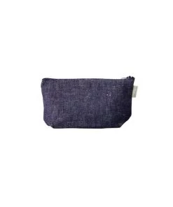 Fog Linen Work Romy Pouch M Denim Navy