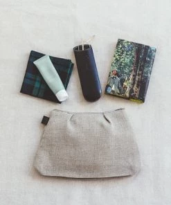 Fog Linen Work Shire Pouch Natural Medium Accessories