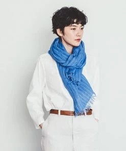 Fog Linen Work Roserie Scarf Bruno Scarves & Hats