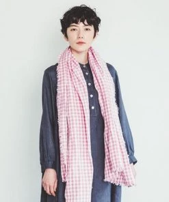 Fog Linen Work Tuz Scarf Pauline Scarves & Hats